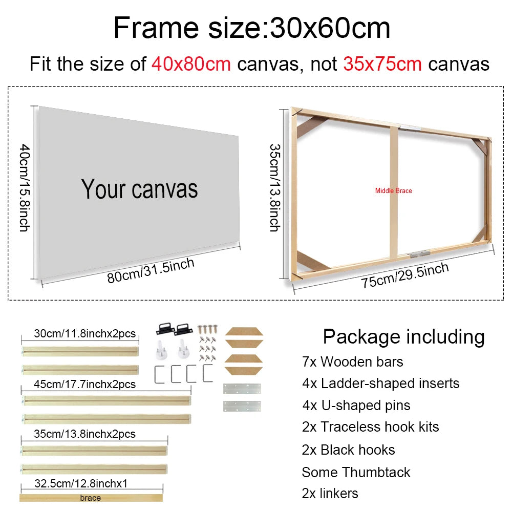 Wooden Canvas Frames