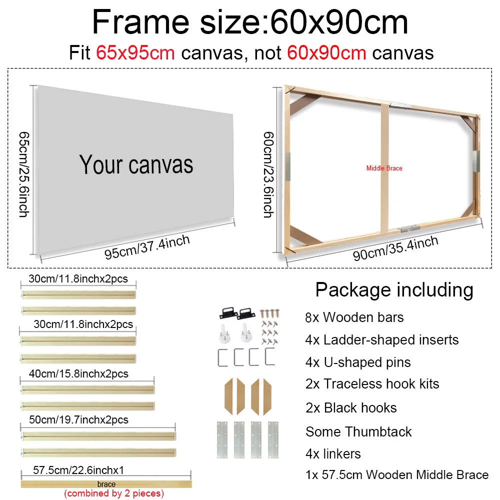 Wooden Canvas Frames