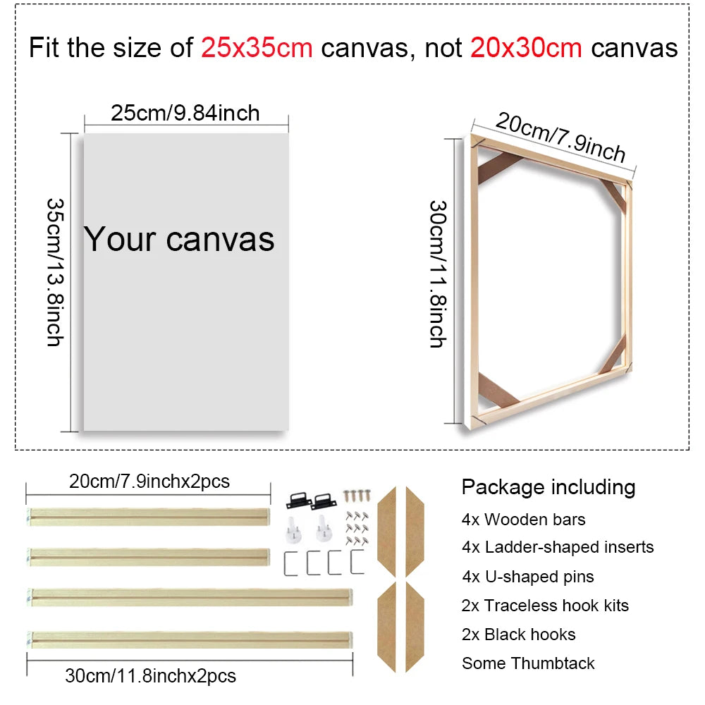 Wooden Canvas Frames