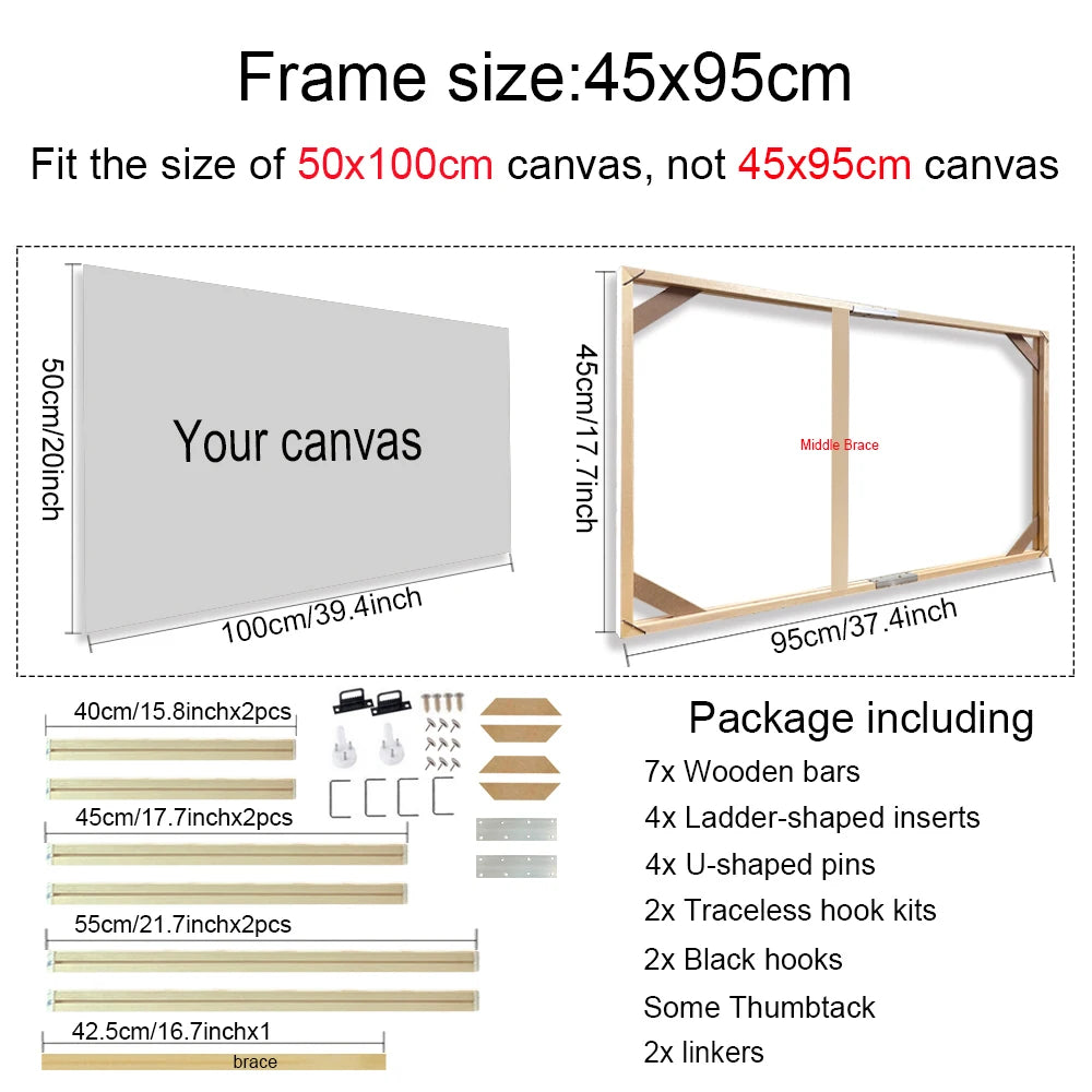 Wooden Canvas Frames