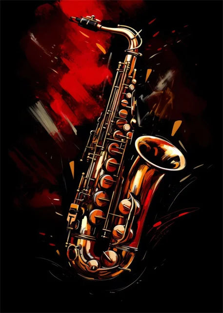 Colourful Music Icons Canvas Prints