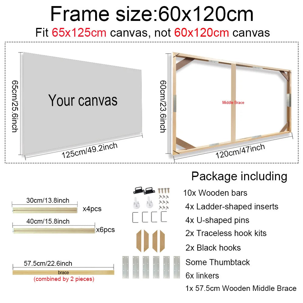 Wooden Canvas Frames