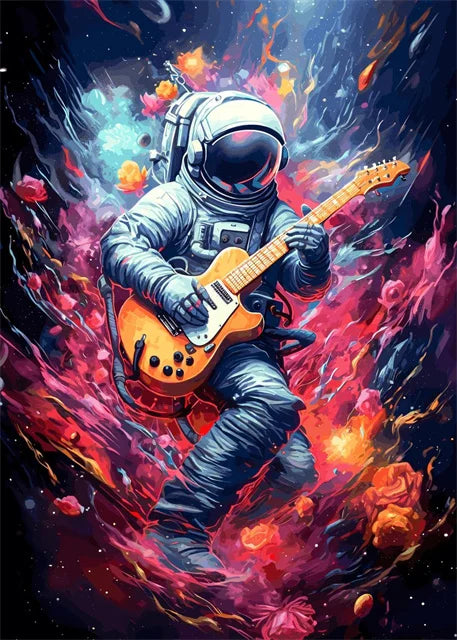 Colourful Music Icons Canvas Prints