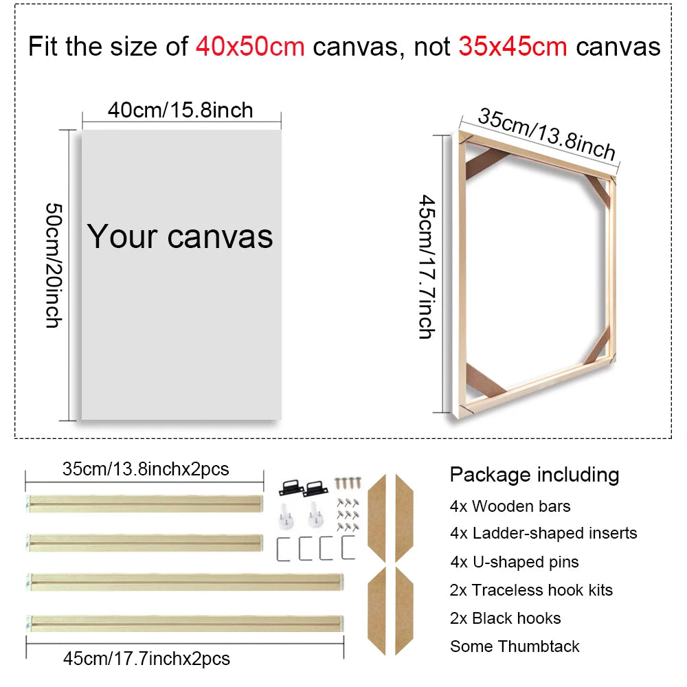 Wooden Canvas Frames