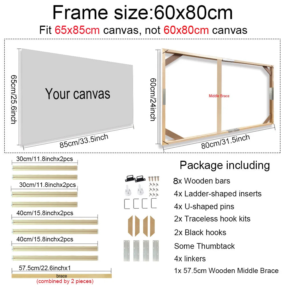 Wooden Canvas Frames
