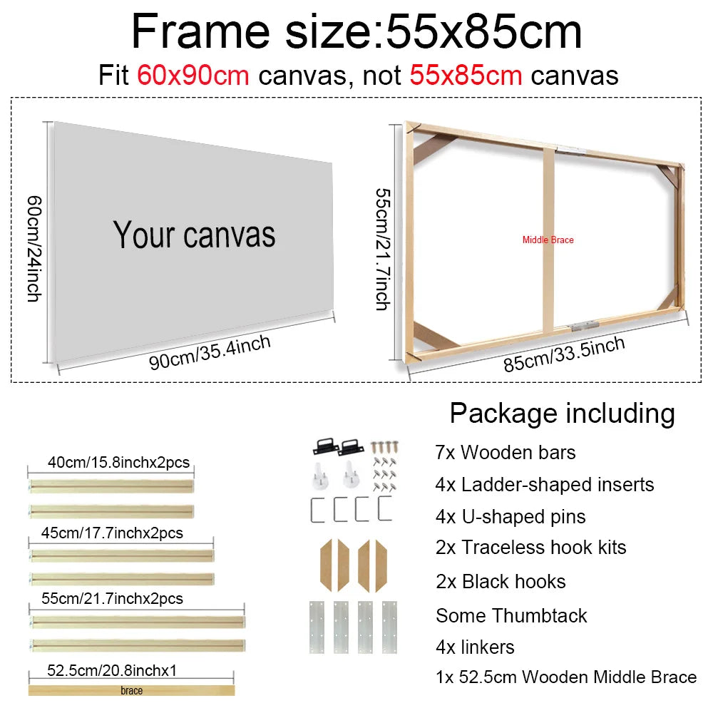 Wooden Canvas Frames