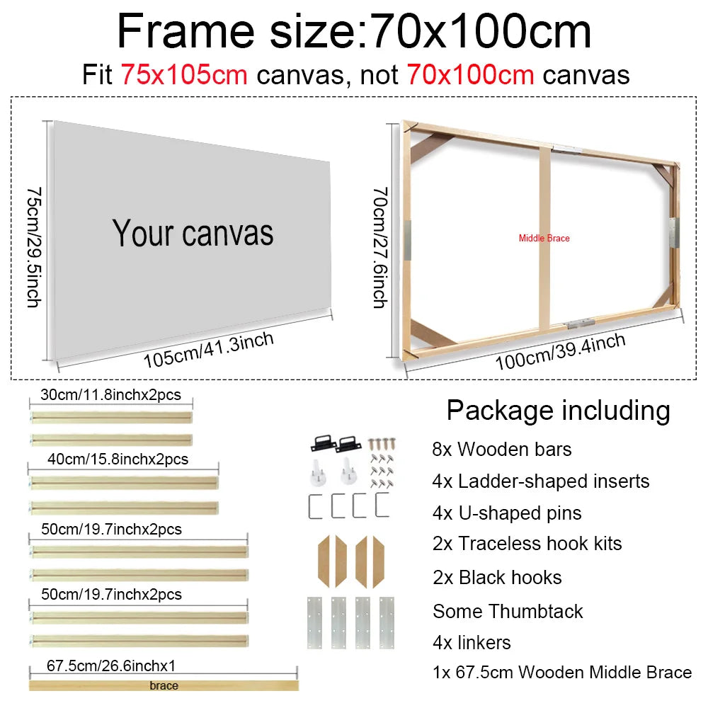 Wooden Canvas Frames