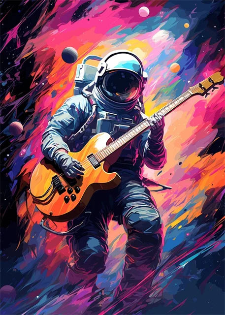 Colourful Music Icons Canvas Prints