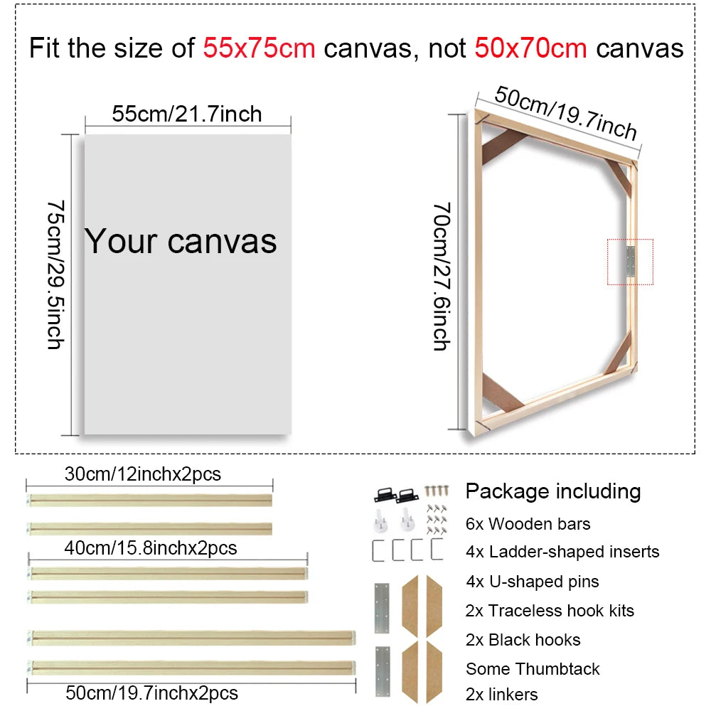 Wooden Canvas Frames