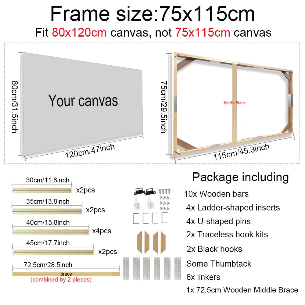 Wooden Canvas Frames