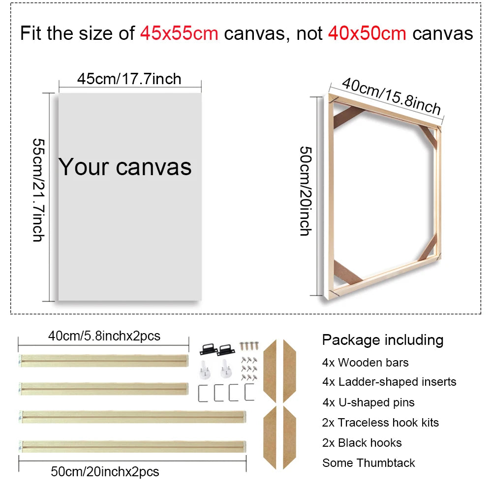 Wooden Canvas Frames