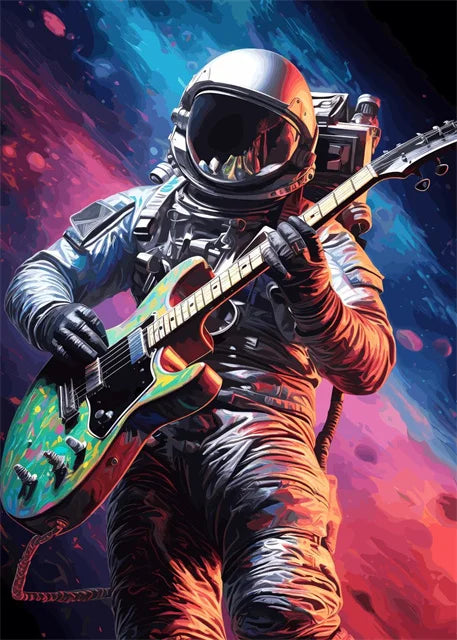 Colourful Music Icons Canvas Prints