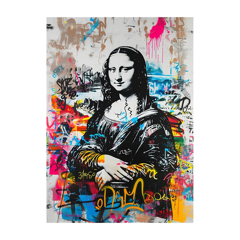 Graffiti Icons Canvas Prints