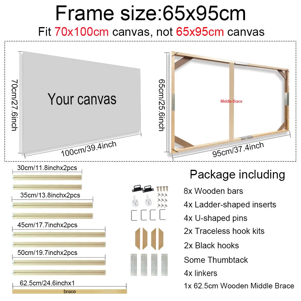 Wooden Canvas Frames