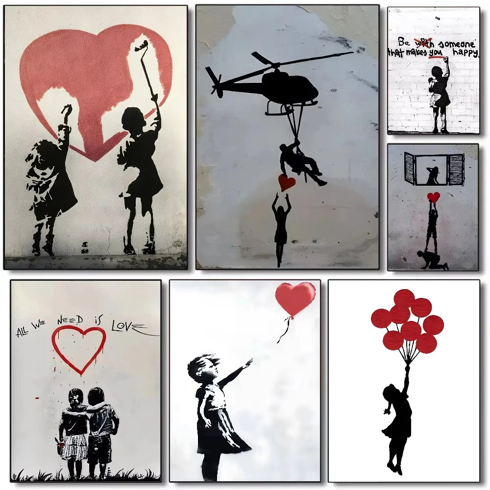 Street Art Canvas Prints