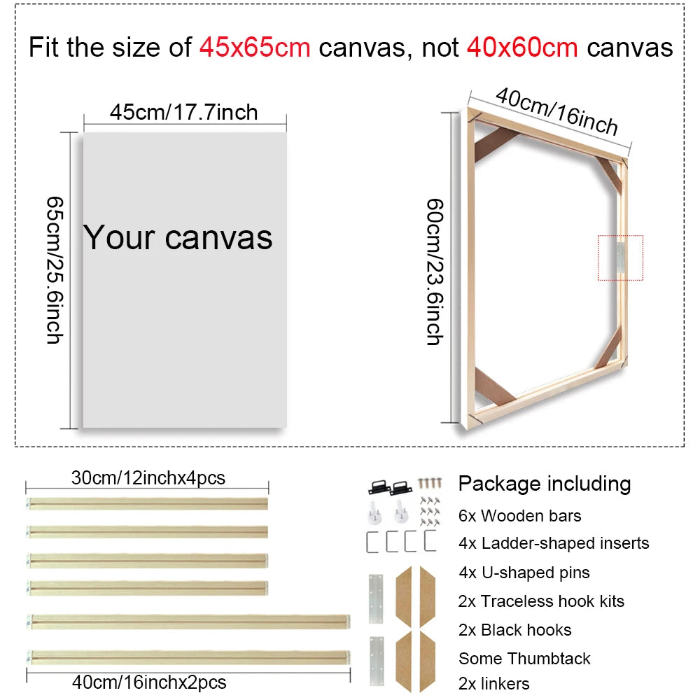 Wooden Canvas Frames