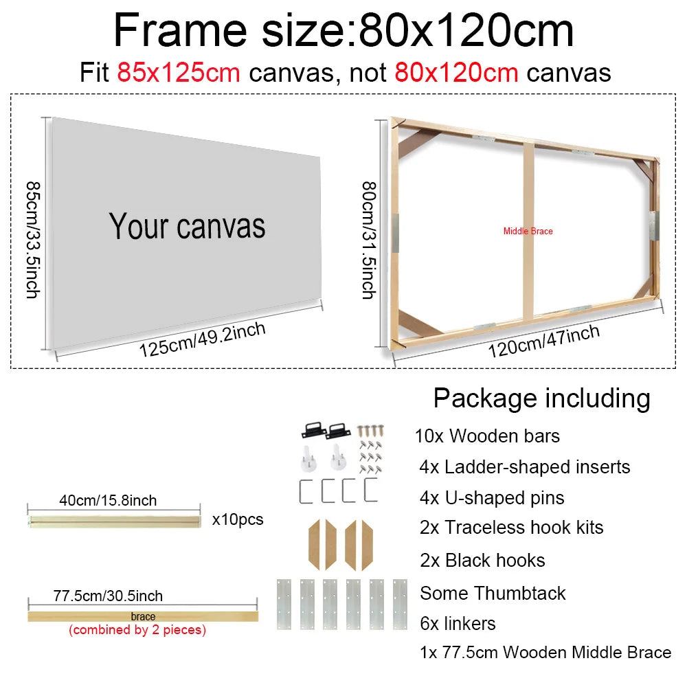 Wooden Canvas Frames