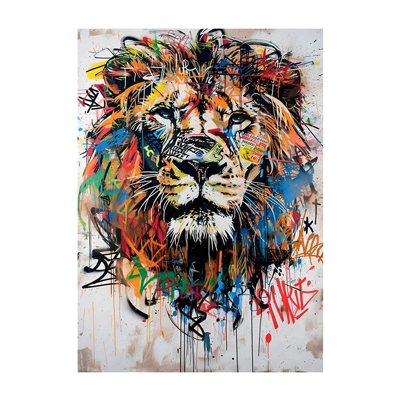 Graffiti Icons Canvas Prints