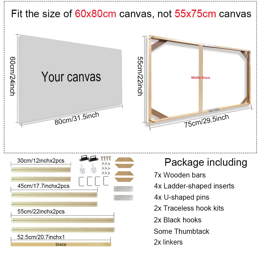 Wooden Canvas Frames