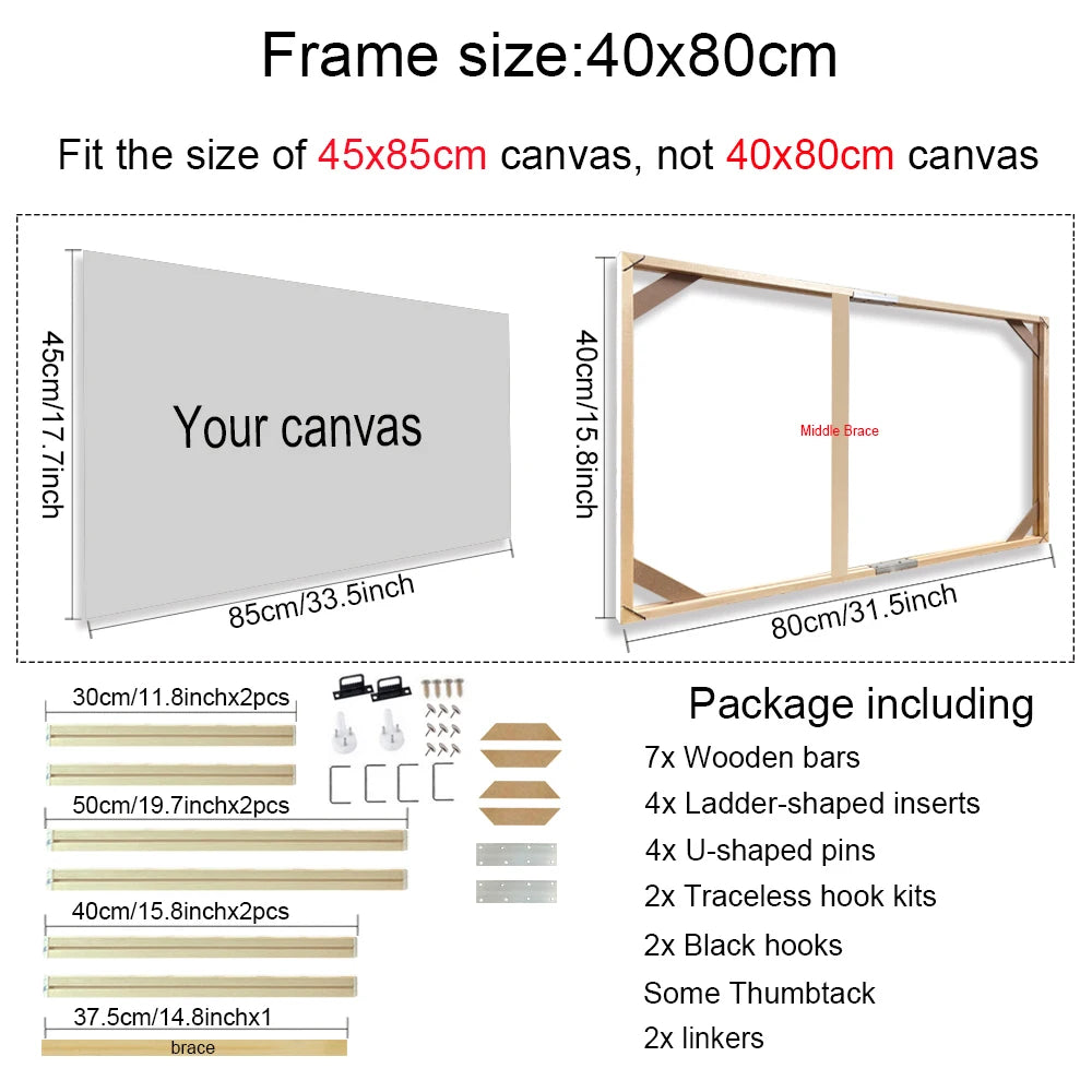 Wooden Canvas Frames