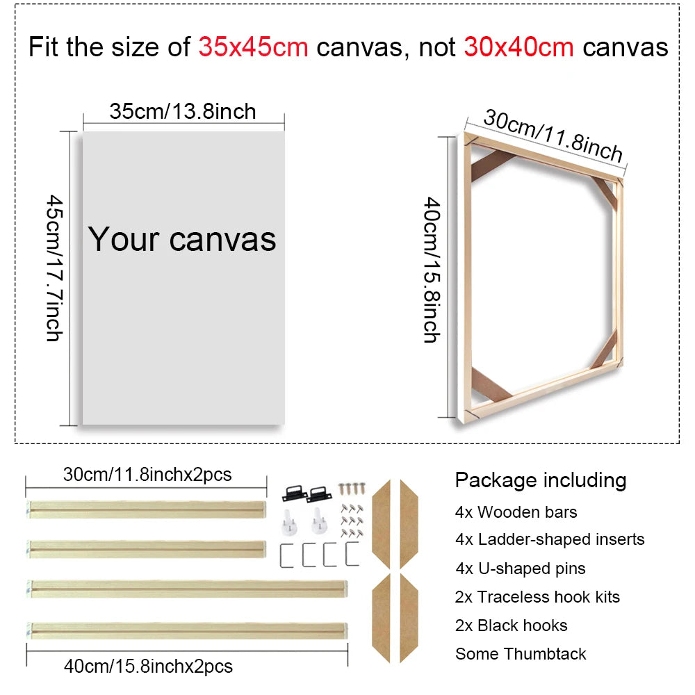 Wooden Canvas Frames