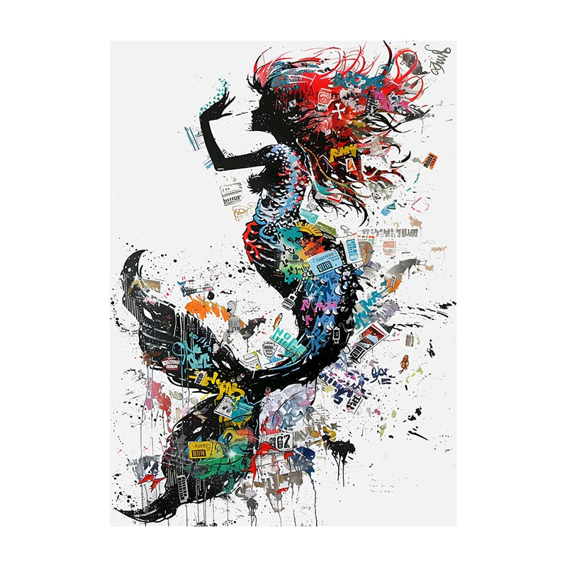 Graffiti Icons Canvas Prints