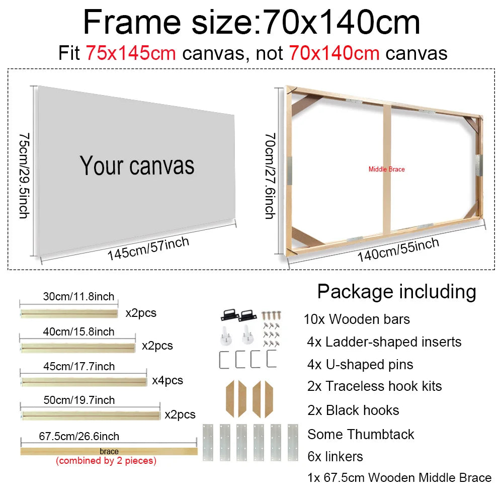 Wooden Canvas Frames