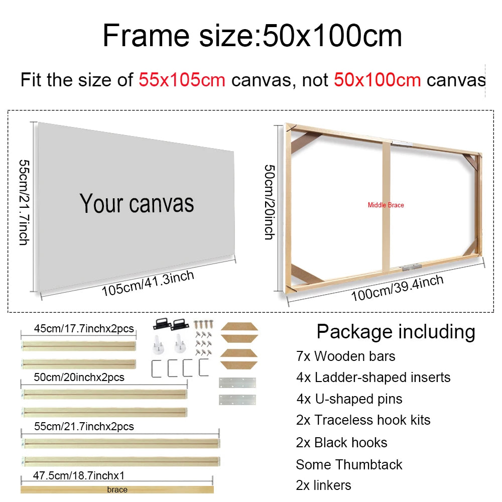 Wooden Canvas Frames