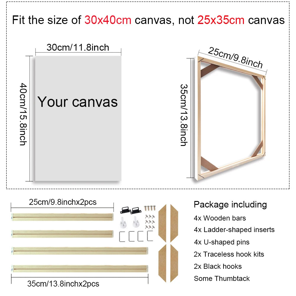 Wooden Canvas Frames